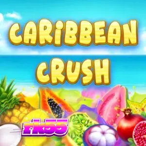 Tampilan visual slot Caribbean Crush dengan tema tropis